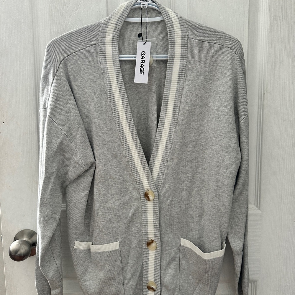 Garage Gray Cardigan